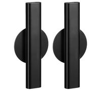 DECHOUS 2pcs Wall Metal Tube Wall Flower Display Holder Black Metal Propagation Decor Chic Minimalistic Look Suitable for Natural and Artificial Flowers Room Decoration