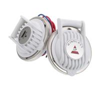 DECHOUS 2pcs Windlass Foot Switch Boat Anchor Winch Pedal Control Replacement White Ergonomic Design for Easy Operation and Ocean Use