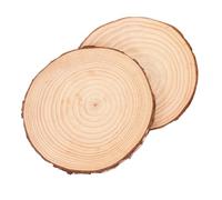 DECHOUS 2pcs Wooden Garden Stepping Stones Easy Installation Removable Weather Resistant Slip Resistant for Outdoor Landscaping Pathways