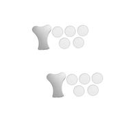 DECHOUS 2sets Microporous Atomizing Disc for Mist Maker Fogger Replacement Parts Fogger Ceramics Discs Humidifier Diffuser Repair