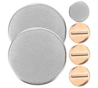 DECHOUS 3 Pairs Clothes Magnet Buckle Brooch Converter Buckle Metal Golden Mini Pin for Clothing Fixing Clothes Brooch Suitable for Daily Wear