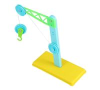 DECHOUS 3 Sets DIY Pulley Block and Bracket Kit for Physics Experiment Stable Base Teaching Tool for Mechanics Learning Hands Science Educational Set for Critical Thinking Development