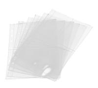 DECHOUS 3 Sets Photocard Holder Book Plastic Binder Sleeves A5 Binder Cover Design Pp Material Lightweight Simple and Practical Design No Burrs on Surface Easy to Carry Photo Card Display