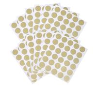 DECHOUS 360pcs Self-Adhesive Round Scratch Off Stickers for DIY Raffle Ticket Making Plastic Material and Versatile Application for Classroom Rewards and Family Gatherings