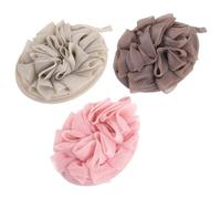 DECHOUS 3pcs Bathing Ball Body Scrubber with Rich Foaming and Easy to Use Features, Made of Toweling and Pe Material, for Exfoliating and Shower Skin Cleaning