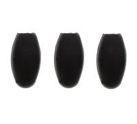 DECHOUS 3pcs Black Rubber Saxophone Side Key Pads Sax Palm Button Protectors Professional Music Instrument Accessories for Wind Players