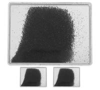 DECHOUS 3pcs Iron Powder Magnetic Box with Iron Filings for Magnetic Field Experiment Kits Plastic Material Teacher-friendly Design for Science Education