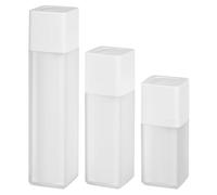 DECHOUS 3pcs Leakproof Travel Bottles Press Type Lotion Bottle Soap for Toiletries for Shower Gel Holder and Cosmetic Dispenser
