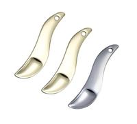 DECHOUS 3PCS Makeup Dig Scoop and Practical Cosmetic Spatula Set for Face Cream Eye Cream and Mask Application Portable Makeup Spoon for Skincare Use