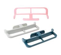 DECHOUS 3pcs No Drilling Wall Mounted Slipper and Towel Holder Rack with Strong Bearing Capacity for Bathroom and Living Room, Pp Material Adhesive Storage Organizer