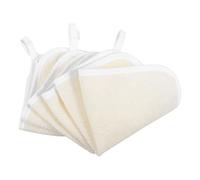 DECHOUS 3pcs Nylon Exfoliating Face Wash Cloths with Quick Dry Feature and Simple Square Design for Home Daily Use, Gentle Face Scrubber to Remove Sweat and Cleanse Skin