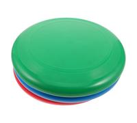DECHOUS 3pcs Professional Sports Flying Disc Set - Sturdy Plastic Lawn and Beach Outdoor Game Discs for Adults and - Team Building Training Throwing with Red, Blue, Green Colors