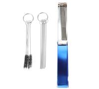 DECHOUS 3pcs/set Carburetor Jet Cleaner Stainless Steel Brush Tool