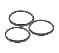 DECHOUS 3pcs Silicone Replacement Gasket for Blender and Jar Leakproof and Stabilizing Seal Ring Compatible with Juicer Blade Accessories, 3.54 Inch Food Jar Seals for Home Use