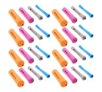 DECHOUS 40pcs Styling Curling Heatless Plastic Hair Curlers Perm Rod Perm Rollers for Long Hair Curlers for No Heat Curling Roller for Women for Short Bangs Styling at Home Gatherings