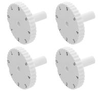 DECHOUS 4pcs Adjustable Refrigerator Thermostat Control Knob with Seven Positions, Abs Material, Precise Temperature Controller for Freezer and Fridge Temperature Regulation