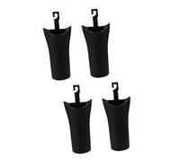 DECHOUS 4pcs Car Umbrella Holder Storage Bucket Compact Mini Trash Bin for Umbrella and Food Storage Removable Design for Front Side Window Use
