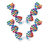DECHOUS 4pcs DIY Human Genes Model Kit Double Helix Dna Structure Educational Science for Classroom and Home Teaching with Detailed Design