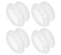 DECHOUS 4pcs Facial Suction Cups Silicone Massage Cups for Cupping Set Silicone Portable Lightweight for Home Spa Facial Guasha