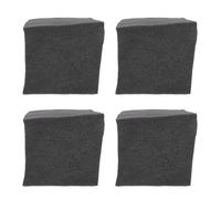 DECHOUS 4pcs Polyurethane Acoustic Panels Sound Absorbing Blocks Safe Soundproofing Material for Recording Studios and Doors, Low Frequency Sound Insulation Cotton Replacement Acoustic