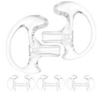 DECHOUS 5 Pairs Interphone Ear Buds Silicone Earpiece Inserts | Soft Flexible Fit, Hearing Protection Support, Replacement Tips for Two Way Communication Accessories