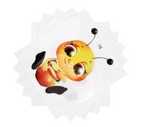 DECHOUS 5 Sheets of Bee Stickers for Decorating Diary Books and Vehicles, Adorable Pet Material Bee Decals, Creative and Decorative Stickers that Can Be Pasted Anywhere for Scrapbooks