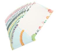 DECHOUS 50pcs Animal Border Writing Paper for Notes with Smooth Surface and Seamless Writing Experience, Romantic Creative Stationery for Engagement Party and Birthday Invitations
