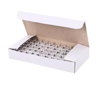 DECHOUS 50Pcs E10 Screw Base 2.5V Mini Light Bulbs Small Miniature Screw Base Bulbs for Student Science Experiments Flashlights DIY Crafts