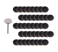 DECHOUS 50pcs Electric Callus Remover Pads for Feet, Stainless Steel Abrasive Sander Discs for Removing Dead Skin and Calluses, Easy to Store Foot Care Tool for Professional Pedicure