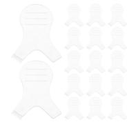 DECHOUS 50pcs Eyelash Lift Comb Eyelash Lift Tool 1.77x1.26x0.08" Plastic Y Comb Professional Separates and Lashes Natural Curl Beginners Home and Business Trips Eye Makeup Tools