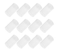 DECHOUS 50pcs Plastic Film Canister Bait Box with Lid, Round Reel Container for Fishing Lures, Hooks, and Small Accessories Storage, Fishing Gear Organizer for Outdoor Use