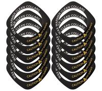 DECHOUS 50Pcs Stain Resistant Paper Mats for Wax Heater Black Wax Warmer Accessory Easy to Install Protective Liners for Hair Removal Machines