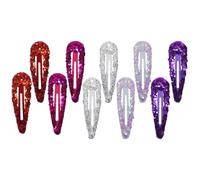 DECHOUS 50pcs Woman Hair Clip Drop-shaped Hairpins Alloy Simple Style Securely Attached Keep Hairstyle for A Long Time Hair Decor for Parties Color