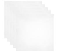 DECHOUS 5pcs Acrylic Sheets 20x20cm 1mm Thick Square DIY Craft Boards Suitable for Decorative Projects and Classroom Use