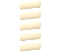 DECHOUS 5pcs Beige Plastic Mandolin Nuts for 8 String Mandolin Instruments Lightweight with Smooth Surface to Provide Resonance Replacement Accessories for Players