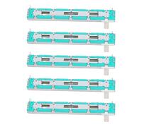 DECHOUS 5pcs Dual Channel Slide Potentiometer 75mm Adjustable Linear Slider Module for DIY Audio Projects High Sensitivity Balanced Stereo Sound