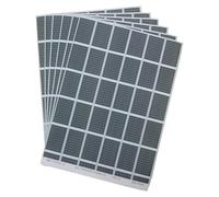 DECHOUS 6 Sheets Mini Solar Panels for Diorama and Architectural Sandbox Model, Self-adhesive Paper Material with Lifelike Textures and Easy Application, for Landscape Modeling Supplies