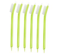 DECHOUS 6pcs Brush with Long Handle Cleaning Brush Plastic Juicer Accessory for Soymilk Machine and Container Household Use