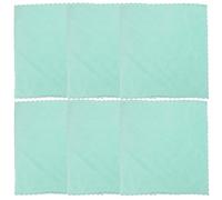 DECHOUS 6pcs Coral Face Towels for Cleaning Face Makeup Remover Cloths Reusable Portable Washing Cloths for Bathroom Use