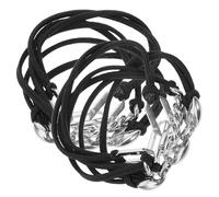 DECHOUS 6pcs Elastic Hair Ties for Women and Multi-use Hair Ropes with Wrist Bracelet Design Soft Stretchy Ponytail Holders for Sports Yoga and Daily Hairstyles