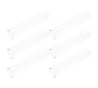 DECHOUS 6pcs Glass Hydroponic Test Tubes 15ml Reusable Flower Vases for Indoor Plants, Sleek Modern Propagation Planters Suitable for Small Spaces and DIY Arrangement