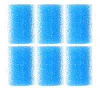 DECHOUS 6pcs High-Density Biochemical Sponge Filter Pads for Aquarium Fish Tank 5000F-5200F, Mechanical Biological Filter Media Replacement for Water Purification