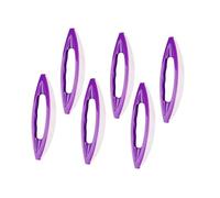 DECHOUS 6pcs Nail Polishing Tools Professional Handheld Polish Waxing Nail Art Accessory for Gel French Manicure