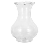 DECHOUS 6pcs Plastic Hyacinth Bulb Growing Vase Elegant Small Bud Vases for Tabletop Wedding Home Decor Flower