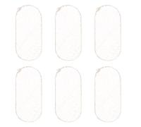 DECHOUS 6pcs Sheepskin Violin String Protector Viola E-string Protection Pad Lightweight Portable Beige Musical Instrument Accessory for Everyday Use and Concerts