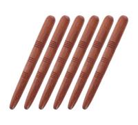 DECHOUS 6pcs Wooden Foot Massage Stick Deep Tissue Massage Stimulating Acupuncture Points Made of Wood Relaxation