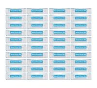 DECHOUS 80pcs Nasal Wash Salt Packets Non-iodized Fine Ground Salt for Nasal Cavity Health Cleaning and Nose Protection Suitable for Professional Workers