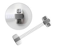 DECHOUS 8Pc Security Lock Grey Protection Locks for Cupboards Appliances Easy Adult Access Safe Secure Hand Protecting Device