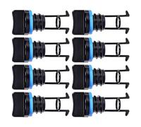 DECHOUS 8pcs Kayak Drain Plug Kit Nylon Scupper Plugs Universal Boat Water Hole Stopper Replacement Accessories for Canoe Inflatable Kayak and Yacht