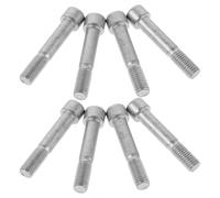 DECHOUS 8pcs M8 Mountain Bike Seatpost Clamp Bolts, Bicycle Seat Screw Clamp Set for Cycling Saddle Fixing, Compatible with Bike Seat Rails and Seatposts